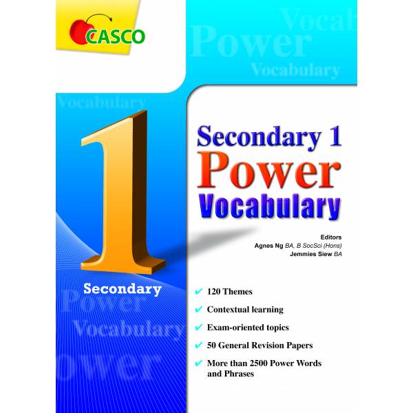 secondary 1 power vocabulary-